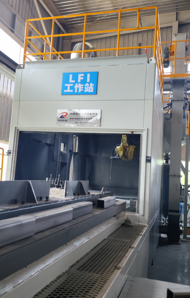 宁夏大口径喷砂机 适合大型工件处理